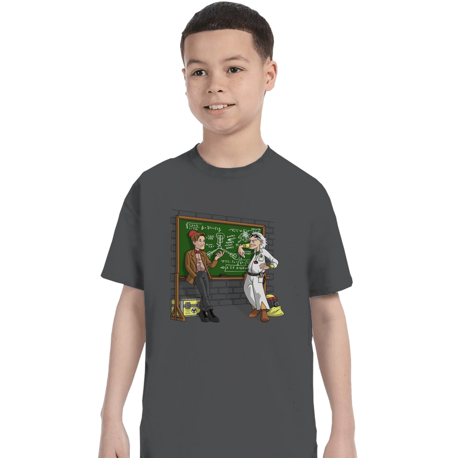 Shirts T-Shirts, Youth / XS / Charcoal With A Little Help