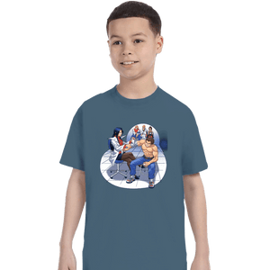 Shirts T-Shirts, Youth / XS / Indigo Blue School Brawl