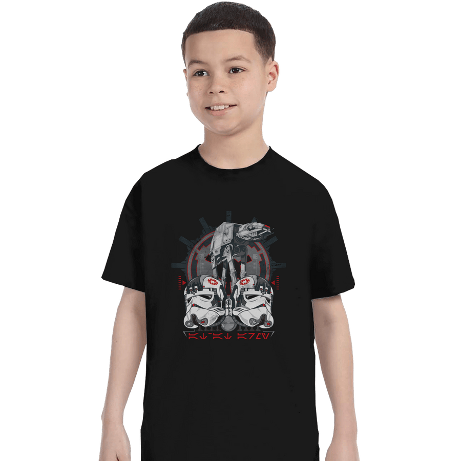 Shirts T-Shirts, Youth / XL / Black Snow Storm