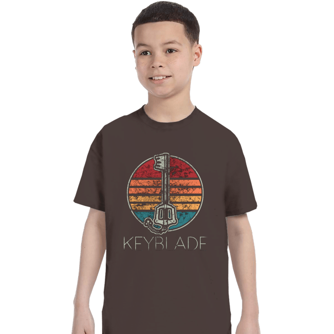 Shirts T-Shirts, Youth / XS / Dark Chocolate Vintage Keyblade