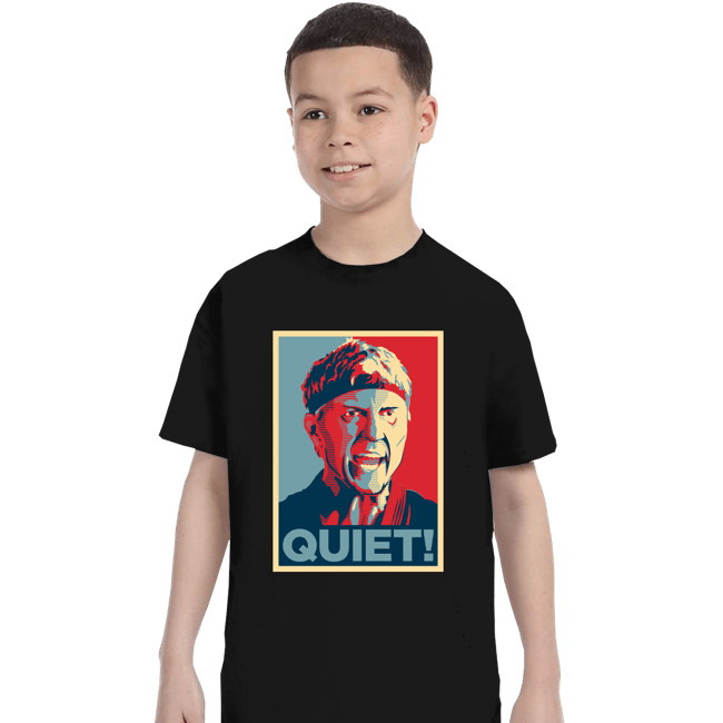 Daily_Deal_Shirts T-Shirts, Youth / XS / Black Quiet!