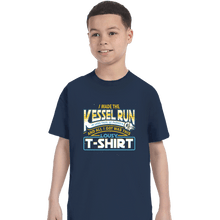 Load image into Gallery viewer, Shirts T-Shirts, Youth / XS / Navy I Made The Kessel Run
