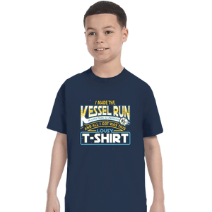 Shirts T-Shirts, Youth / XS / Navy I Made The Kessel Run