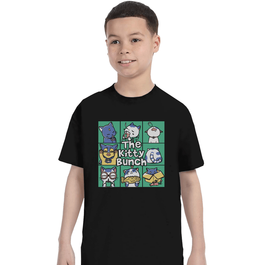 Shirts T-Shirts, Youth / XL / Black The Kitty Bunch