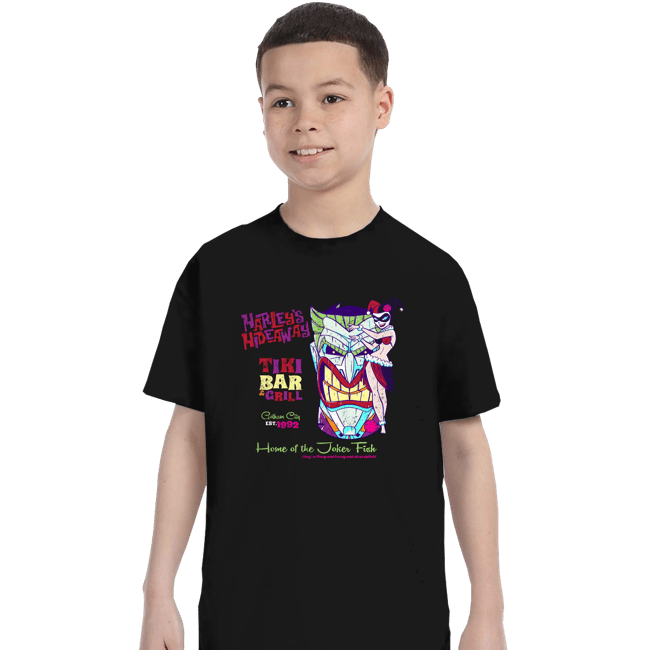 Daily_Deal_Shirts T-Shirts, Youth / XS / Black Harley's Hideaway