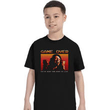 Load image into Gallery viewer, Shirts T-Shirts, Youth / XL / Black Game Over Tommy

