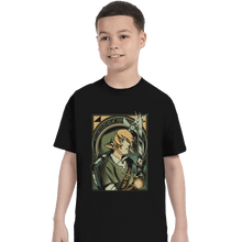 Load image into Gallery viewer, Shirts T-Shirts, Youth / XS / Black Hylian Warrior
