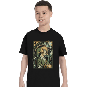 Shirts T-Shirts, Youth / XS / Black Hylian Warrior