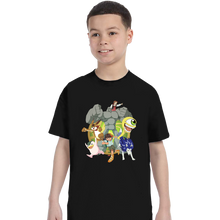 Load image into Gallery viewer, Daily_Deal_Shirts T-Shirts, Youth / XS / Black Vintage Monster Rancher
