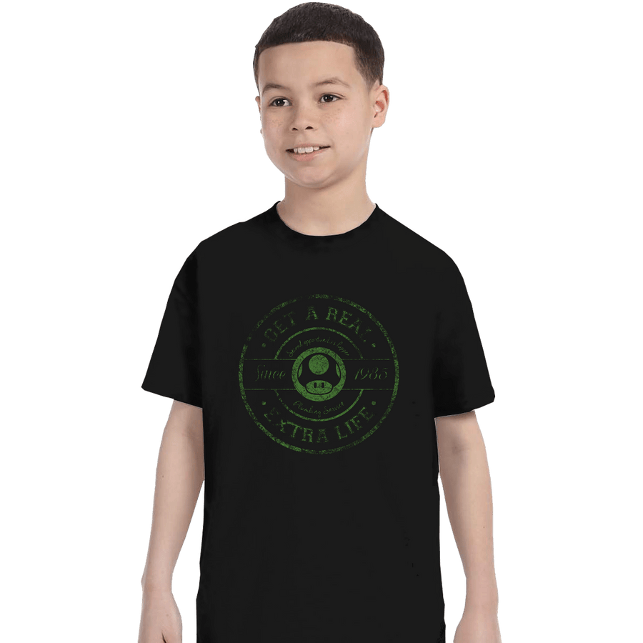 Shirts T-Shirts, Youth / XL / Black Life
