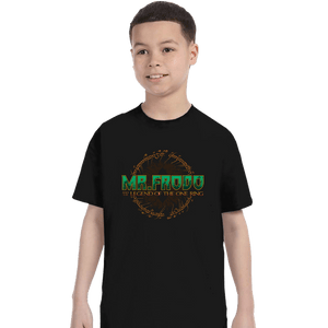 Shirts T-Shirts, Youth / XS / Black Mr. Frodo