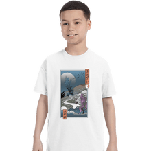 Load image into Gallery viewer, Daily_Deal_Shirts T-Shirts, Youth / XS / White Unicorn Ukiyo-e
