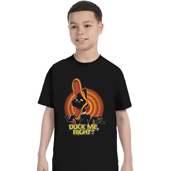 Secret_Shirts T-Shirts, Youth / XS / Black Duck Me, Right?