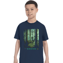 Load image into Gallery viewer, Shirts T-Shirts, Youth / XS / Navy Visit Endor
