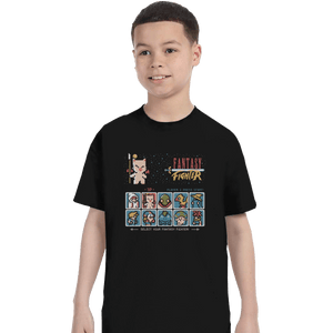 Shirts T-Shirts, Youth / XL / Black Fantasy Fighter
