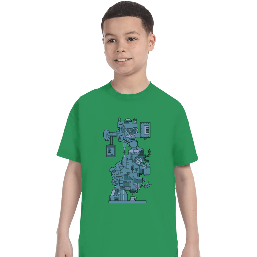 Shirts T-Shirts, Youth / XS / Irish Green Donatello Coffee