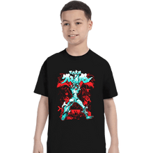 Load image into Gallery viewer, Daily_Deal_Shirts T-Shirts, Youth / XS / Black Kamina Metal
