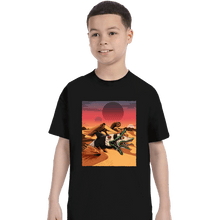 Load image into Gallery viewer, Daily_Deal_Shirts T-Shirts, Youth / XS / Black Wormrider
