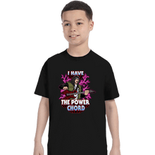 Load image into Gallery viewer, Secret_Shirts T-Shirts, Youth / XS / Black Power Chord
