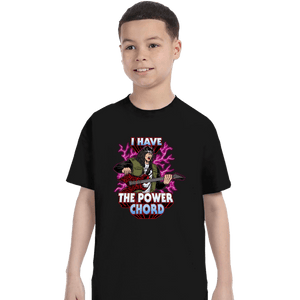 Secret_Shirts T-Shirts, Youth / XS / Black Power Chord