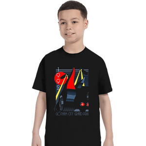Daily_Deal_Shirts T-Shirts, Youth / XS / Black Gotham Grand Prix