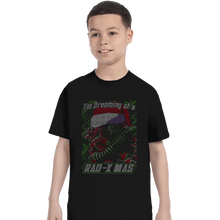 Load image into Gallery viewer, Shirts T-Shirts, Youth / XL / Black Rad Xmas
