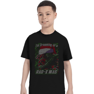 Shirts T-Shirts, Youth / XL / Black Rad Xmas