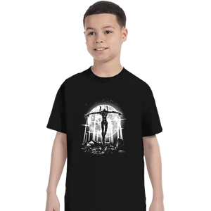 Shirts T-Shirts, Youth / XS / Black Moonlight Pilot
