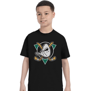 Secret_Shirts T-Shirts, Youth / XS / Black Ducks Fly Together