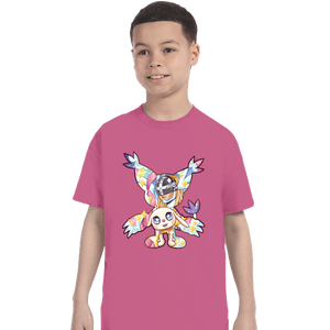 Shirts T-Shirts, Youth / XS / Azalea Magical Silhouettes - Gatomon