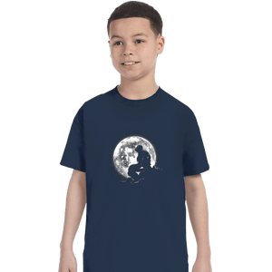 Daily_Deal_Shirts T-Shirts, Youth / XS / Navy Moonlight Iron