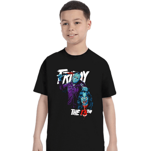 Secret_Shirts T-Shirts, Youth / XS / Black Jason 13TH NES