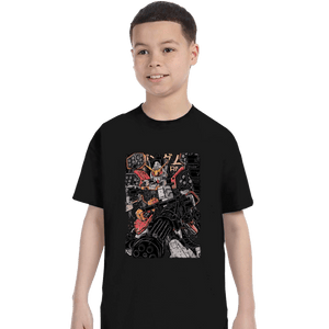 Daily_Deal_Shirts T-Shirts, Youth / XS / Black Gundam Heavyarms