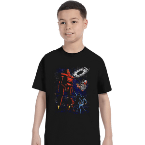 Shirts T-Shirts, Youth / XL / Black Killer Space Robot