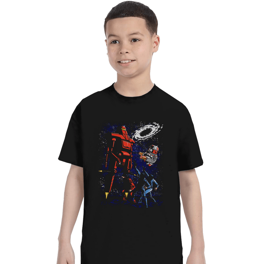 Shirts T-Shirts, Youth / XL / Black Killer Space Robot