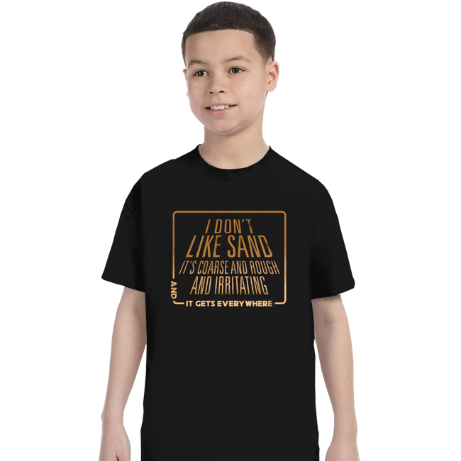 Secret_Shirts T-Shirts, Youth / XS / Black Bad Sand Feels