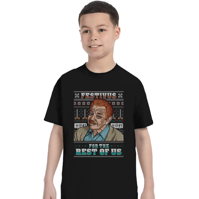 Shirts T-Shirts, Youth / XS / Black Festivus For The Rest Of Us