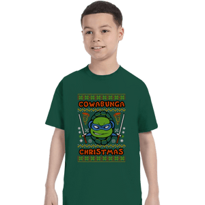 Shirts T-Shirts, Youth / XS / Forest Leonardo Christmas