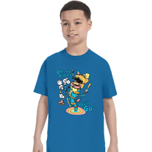 Load image into Gallery viewer, Secret_Shirts T-Shirts, Youth / XS / Sapphire Oh The Places
