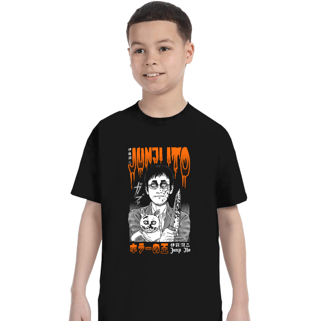 Daily_Deal_Shirts T-Shirts, Youth / XS / Black Ito Horror