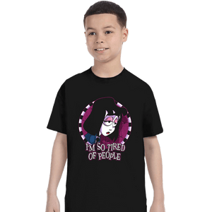 Secret_Shirts T-Shirts, Youth / XS / Black Tired Of People