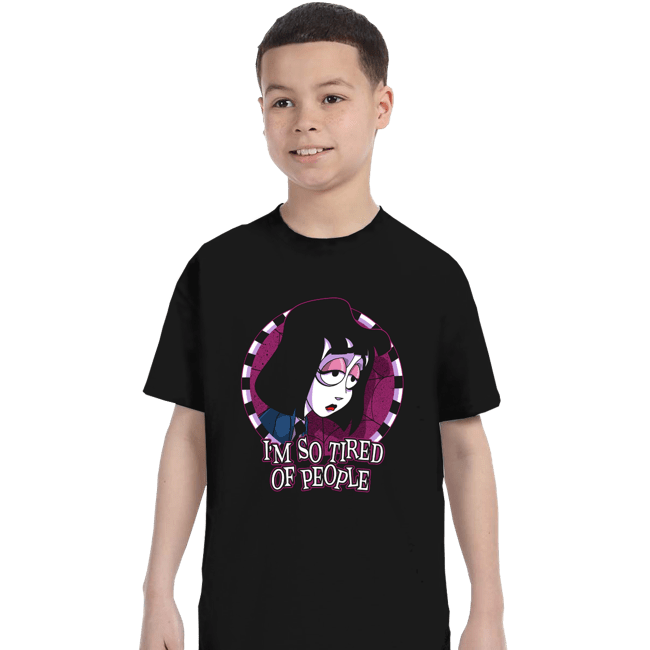 Secret_Shirts T-Shirts, Youth / XS / Black Tired Of People