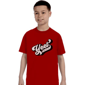 Shirts T-Shirts, Youth / XL / Red Yeet Yourself
