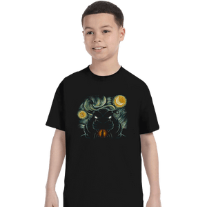 Shirts T-Shirts, Youth / XL / Black Starry Cave