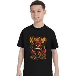 Shirts T-Shirts, Youth / XL / Black Wario Land