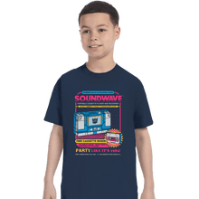 Load image into Gallery viewer, Secret_Shirts T-Shirts, Youth / XS / Navy Pump Up The Volume

