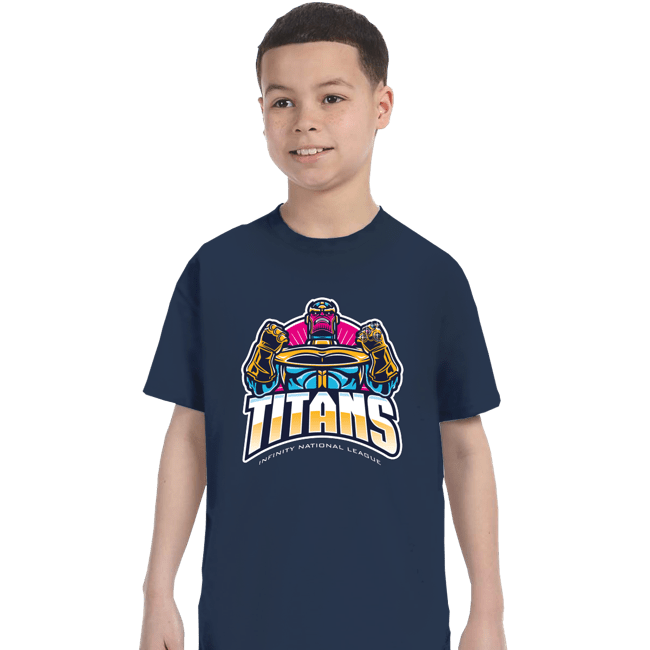 Shirts T-Shirts, Youth / XS / Navy Titans INL