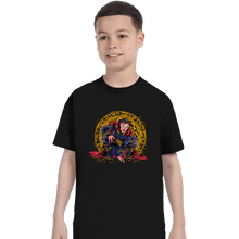 Load image into Gallery viewer, Secret_Shirts T-Shirts, Youth / XS / Black Strange Knight

