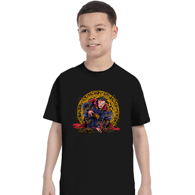 Secret_Shirts T-Shirts, Youth / XS / Black Strange Knight