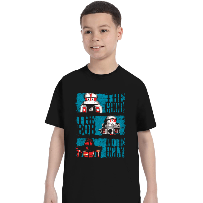 Daily_Deal_Shirts T-Shirts, Youth / XS / Black The Good, The Bob, And The Ugly